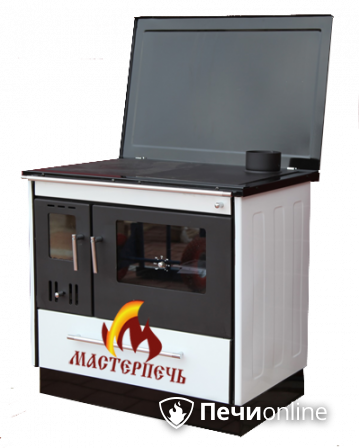 Отопительно-варочная печь МастерПечь ПВ-08 с духовым шкафом, 11 кВт в Соликамске